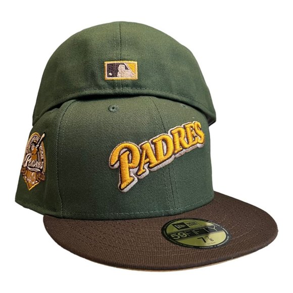 New Era San Diego Padres 59FIFTY Fitted Hat Cap Friar 40 Year Side Patch - Picture 9 of 9